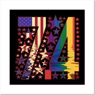 4th Of July Posters and Art